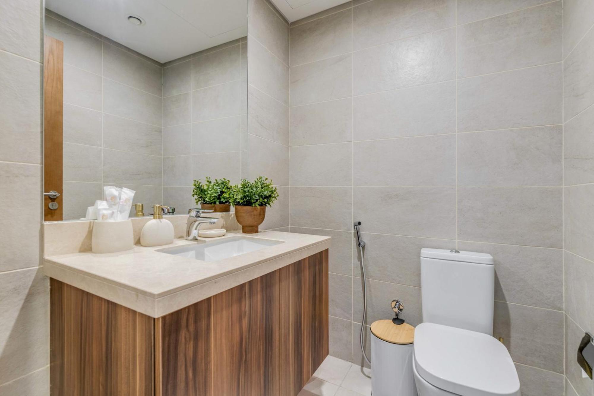 Luxury Azizi Mina Beachfront Apartments Dubai Bagian luar foto