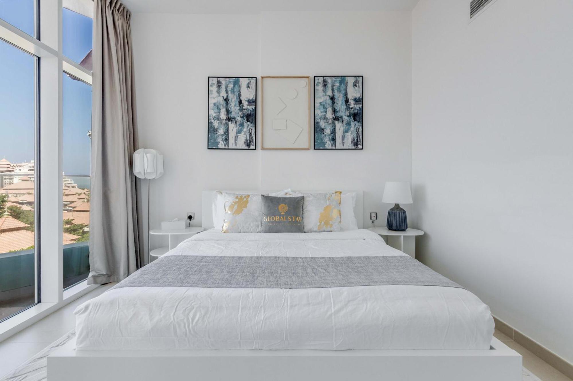 Luxury Azizi Mina Beachfront Apartments Dubai Bagian luar foto