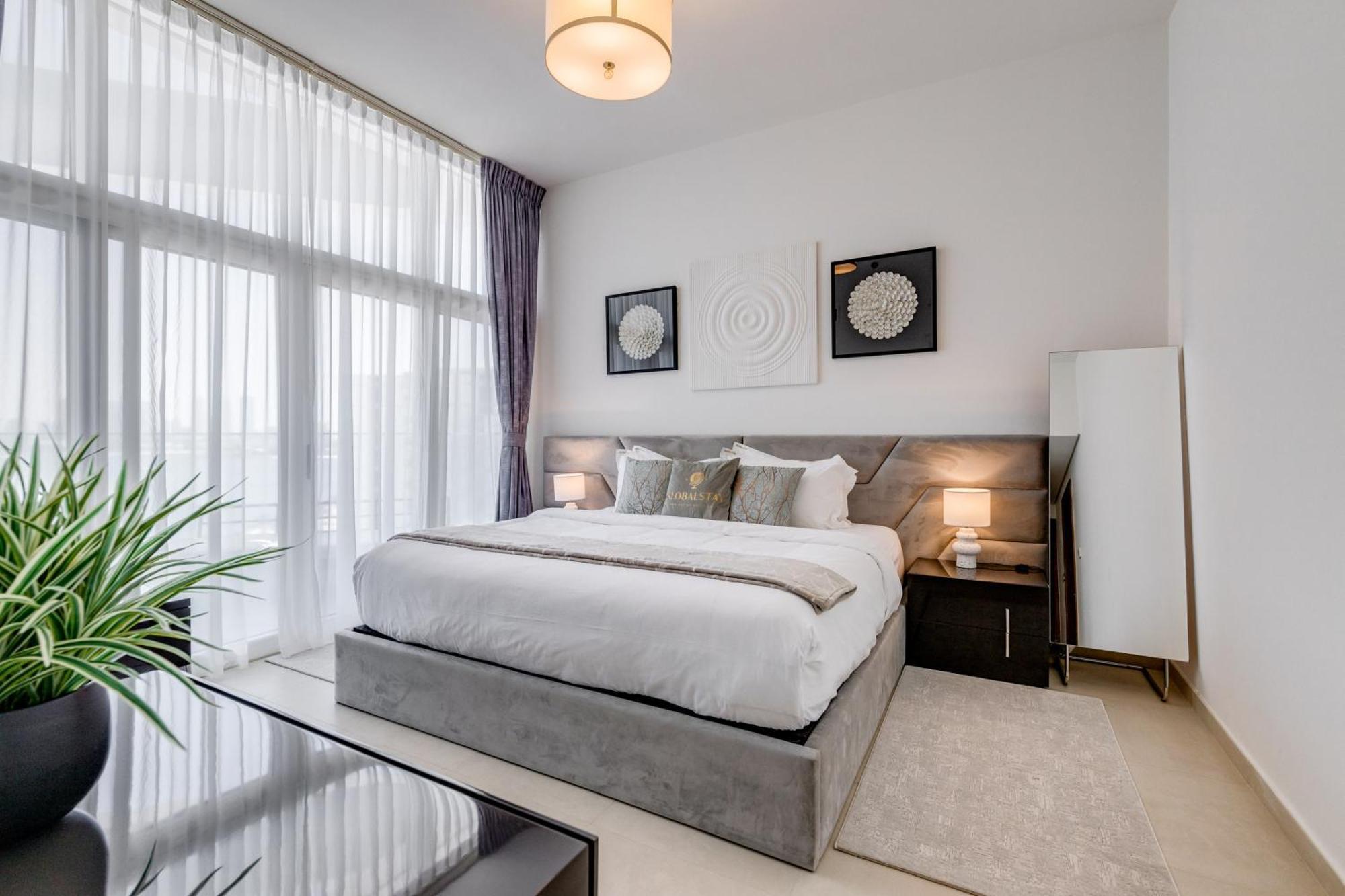 Luxury Azizi Mina Beachfront Apartments Dubai Bagian luar foto
