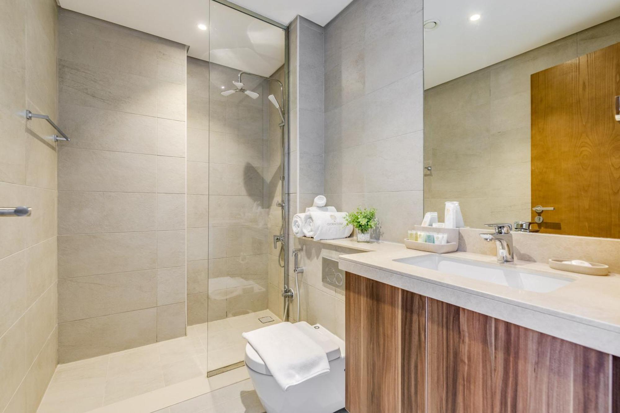 Luxury Azizi Mina Beachfront Apartments Dubai Bagian luar foto